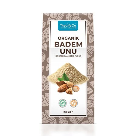 TheLifeCo Organik Badem Unu 250  g